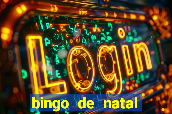 bingo de natal para imprimir gratis